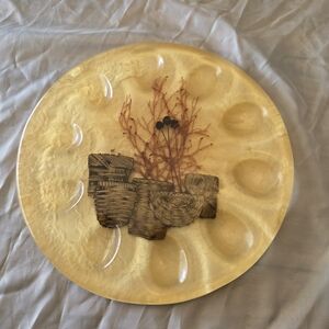Rustic Cream Decorative Plate